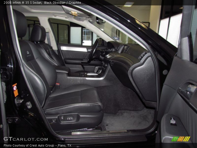 Black Obsidian / Graphite 2008 Infiniti M 35 S Sedan