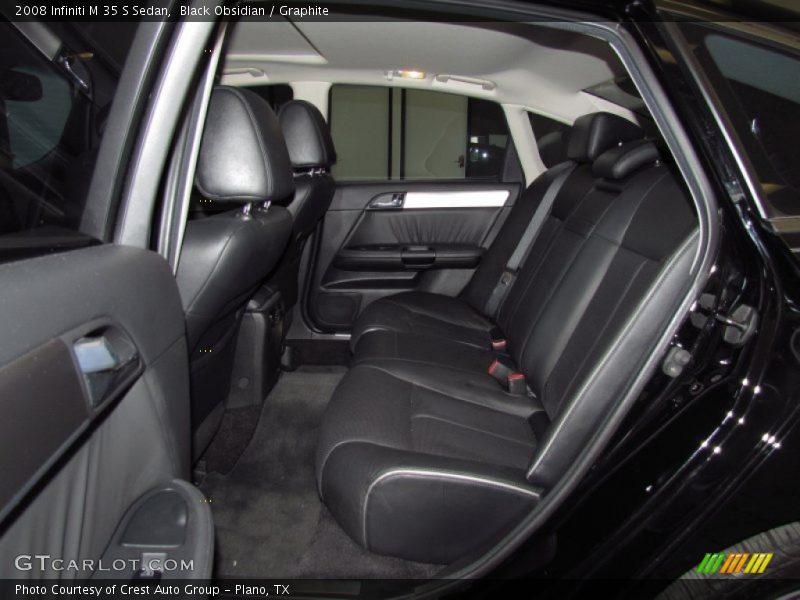 Black Obsidian / Graphite 2008 Infiniti M 35 S Sedan