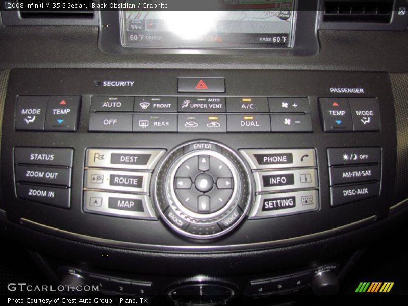 Black Obsidian / Graphite 2008 Infiniti M 35 S Sedan