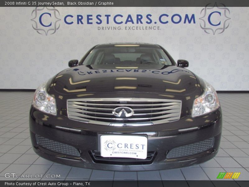Black Obsidian / Graphite 2008 Infiniti G 35 Journey Sedan