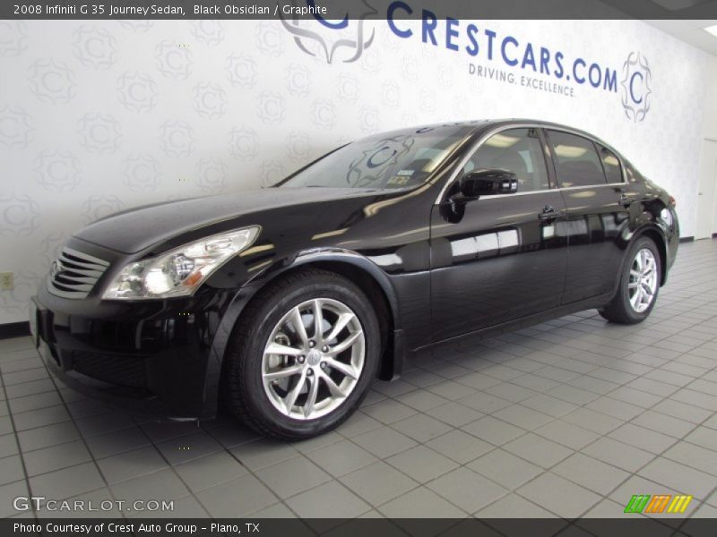 Black Obsidian / Graphite 2008 Infiniti G 35 Journey Sedan