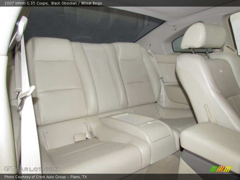 Black Obsidian / Wheat Beige 2007 Infiniti G 35 Coupe