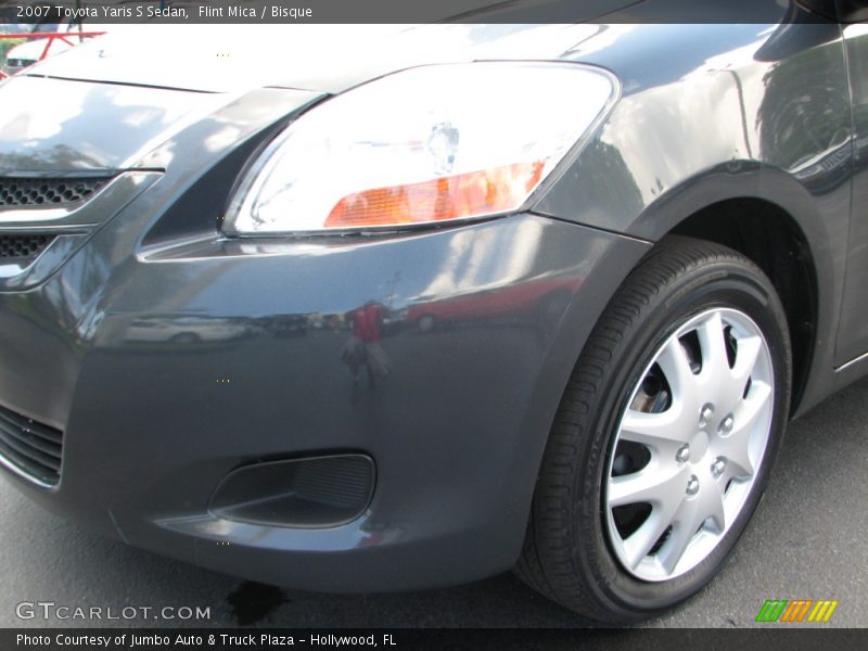Flint Mica / Bisque 2007 Toyota Yaris S Sedan