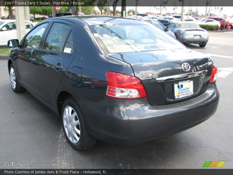 Flint Mica / Bisque 2007 Toyota Yaris S Sedan