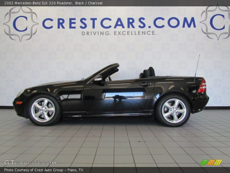 Black / Charcoal 2002 Mercedes-Benz SLK 320 Roadster