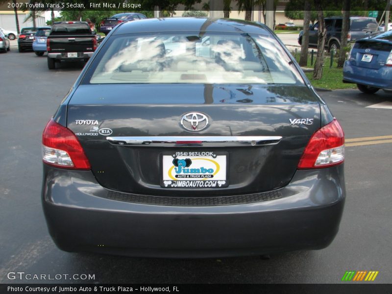 Flint Mica / Bisque 2007 Toyota Yaris S Sedan