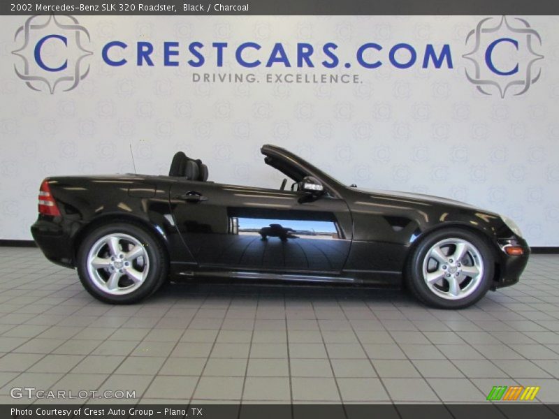 Black / Charcoal 2002 Mercedes-Benz SLK 320 Roadster