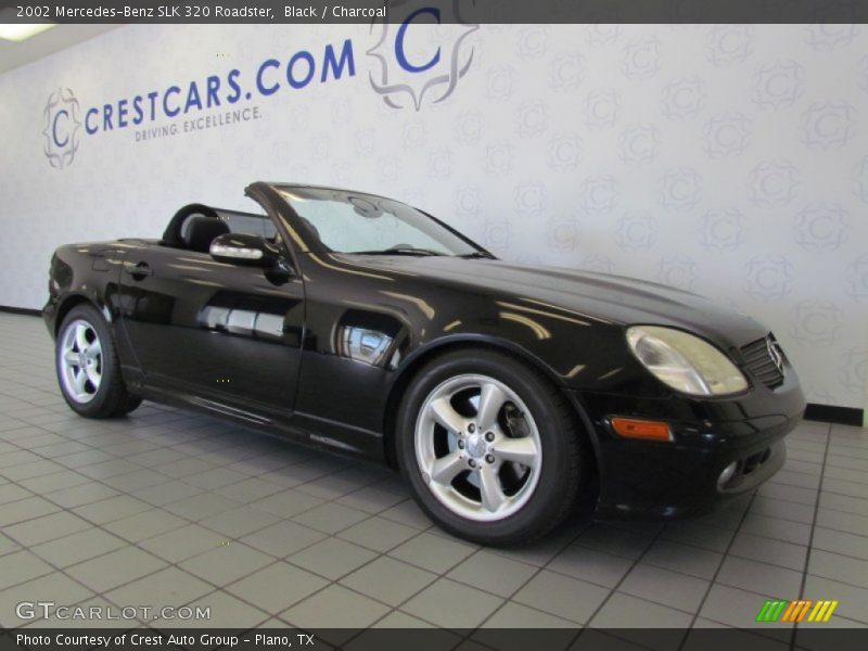 Black / Charcoal 2002 Mercedes-Benz SLK 320 Roadster