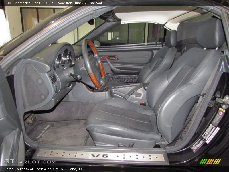Black / Charcoal 2002 Mercedes-Benz SLK 320 Roadster