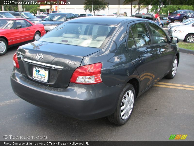 Flint Mica / Bisque 2007 Toyota Yaris S Sedan