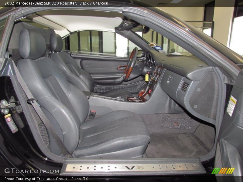 Black / Charcoal 2002 Mercedes-Benz SLK 320 Roadster