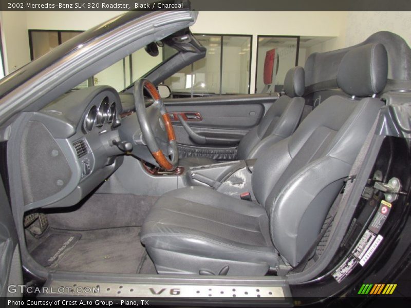 Black / Charcoal 2002 Mercedes-Benz SLK 320 Roadster