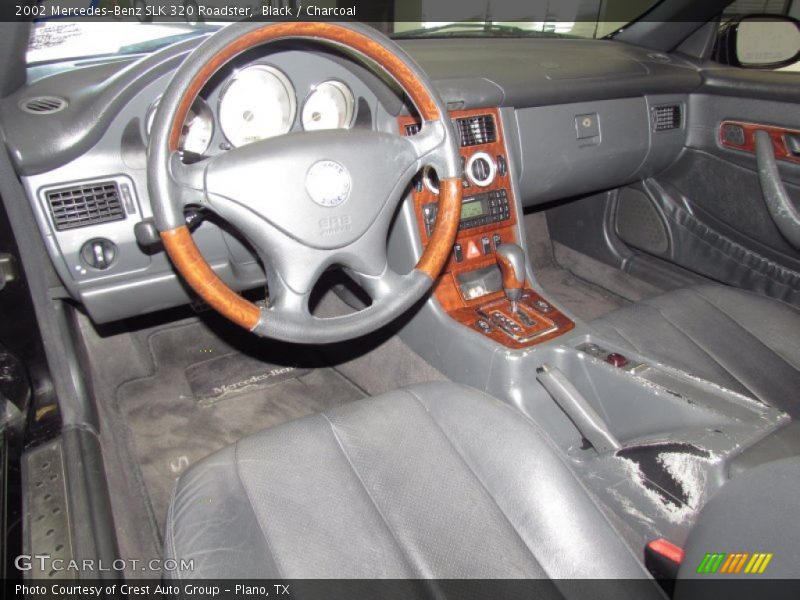 Black / Charcoal 2002 Mercedes-Benz SLK 320 Roadster