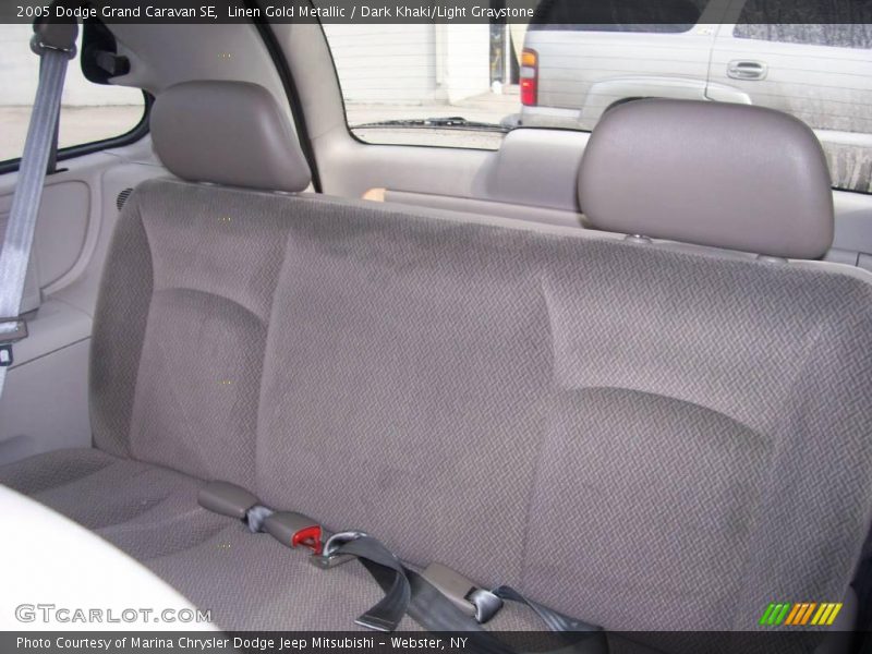 Linen Gold Metallic / Dark Khaki/Light Graystone 2005 Dodge Grand Caravan SE