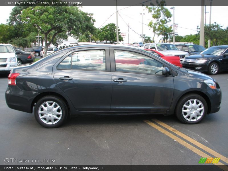 Flint Mica / Bisque 2007 Toyota Yaris S Sedan