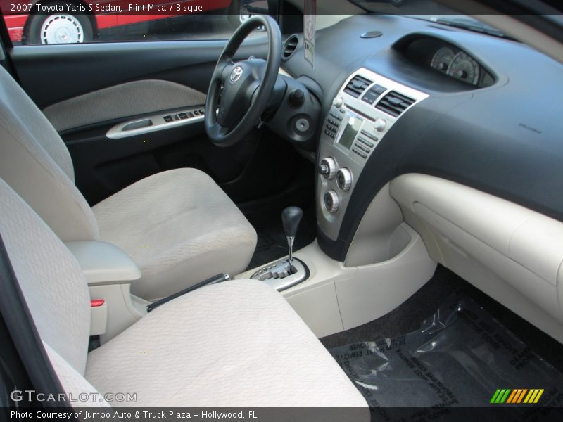 Flint Mica / Bisque 2007 Toyota Yaris S Sedan