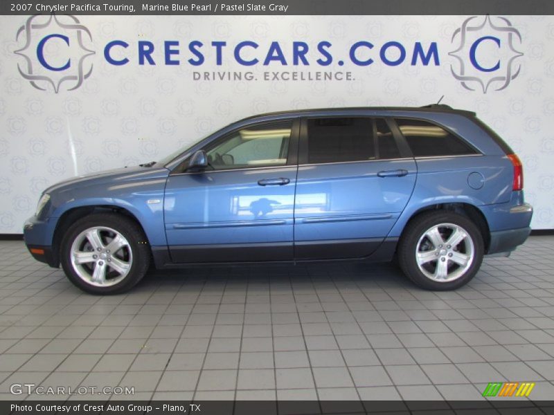 Marine Blue Pearl / Pastel Slate Gray 2007 Chrysler Pacifica Touring