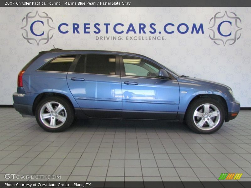 Marine Blue Pearl / Pastel Slate Gray 2007 Chrysler Pacifica Touring