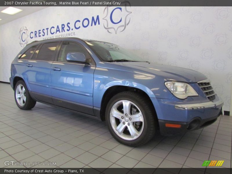 Marine Blue Pearl / Pastel Slate Gray 2007 Chrysler Pacifica Touring