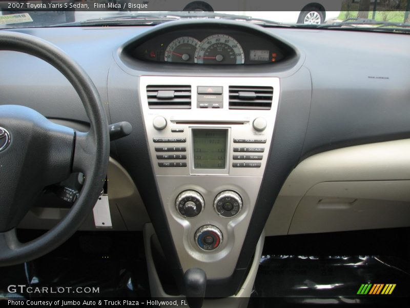 Flint Mica / Bisque 2007 Toyota Yaris S Sedan