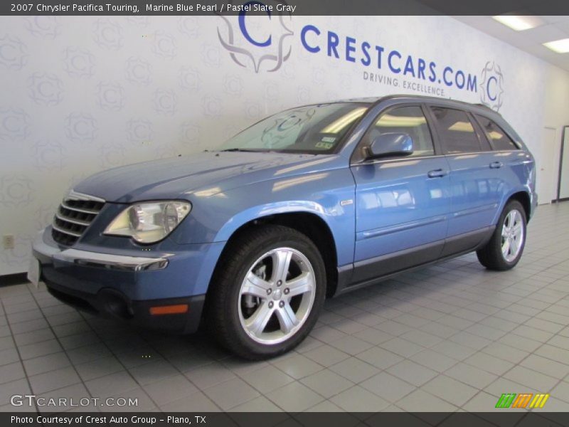 Marine Blue Pearl / Pastel Slate Gray 2007 Chrysler Pacifica Touring