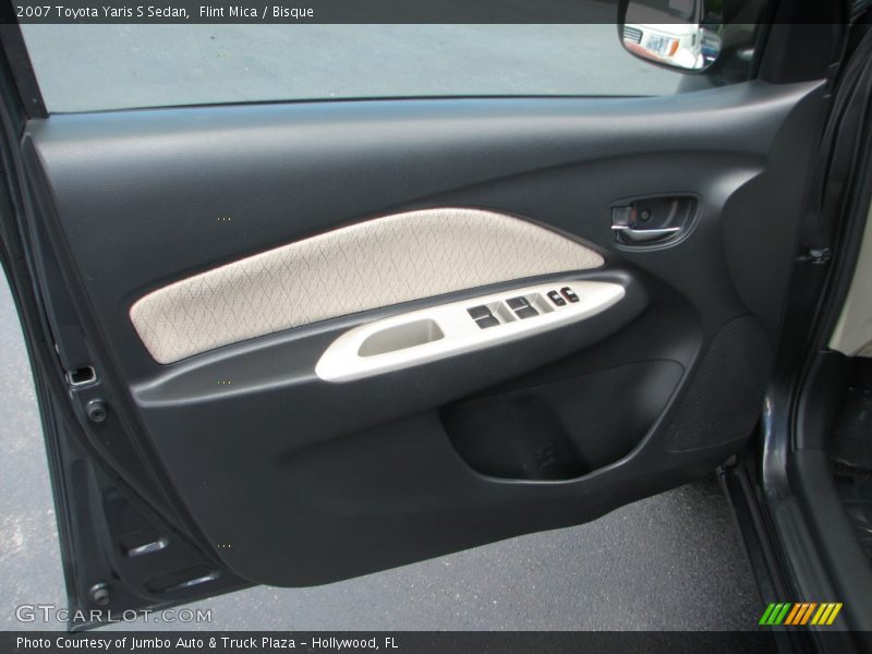 Flint Mica / Bisque 2007 Toyota Yaris S Sedan