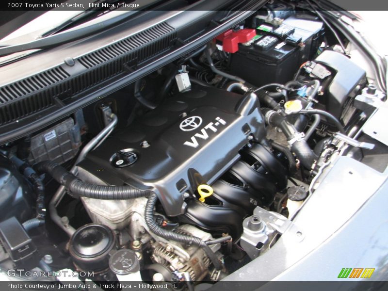 Flint Mica / Bisque 2007 Toyota Yaris S Sedan
