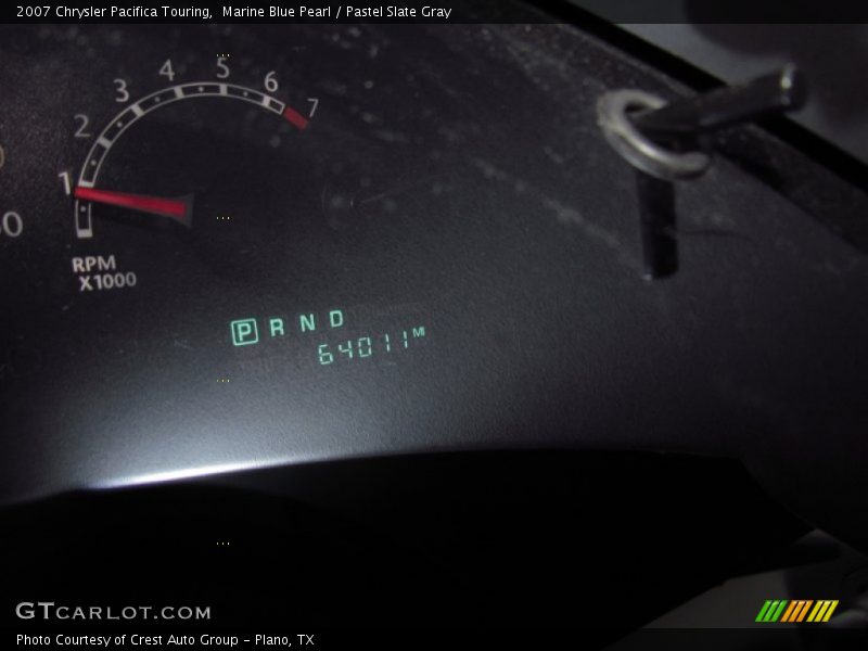 Marine Blue Pearl / Pastel Slate Gray 2007 Chrysler Pacifica Touring