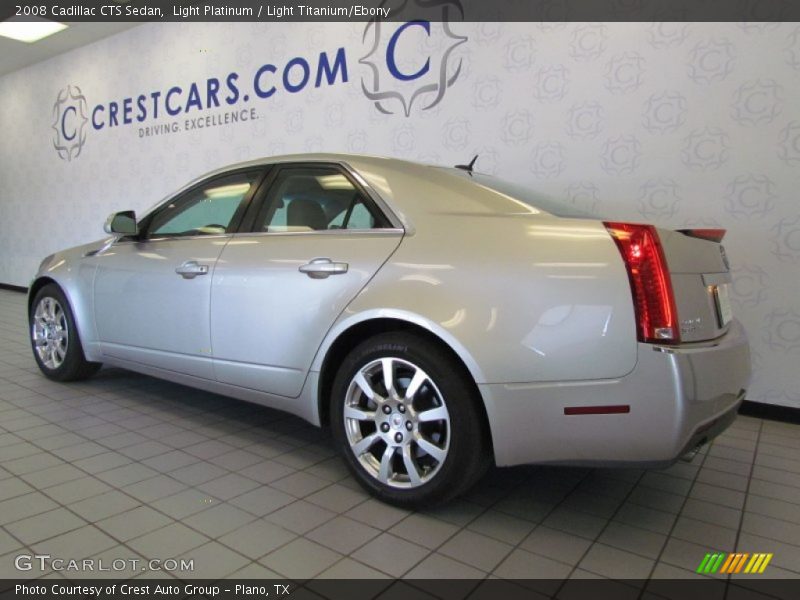 Light Platinum / Light Titanium/Ebony 2008 Cadillac CTS Sedan