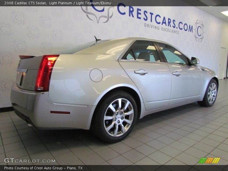 Light Platinum / Light Titanium/Ebony 2008 Cadillac CTS Sedan