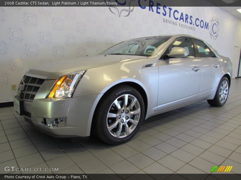 Light Platinum / Light Titanium/Ebony 2008 Cadillac CTS Sedan