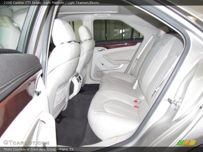  2008 CTS Sedan Light Titanium/Ebony Interior