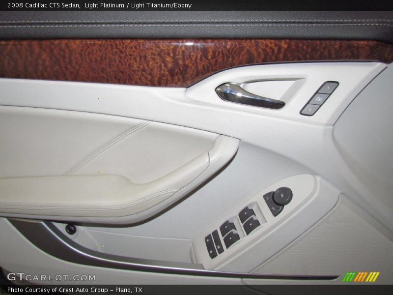 Light Platinum / Light Titanium/Ebony 2008 Cadillac CTS Sedan