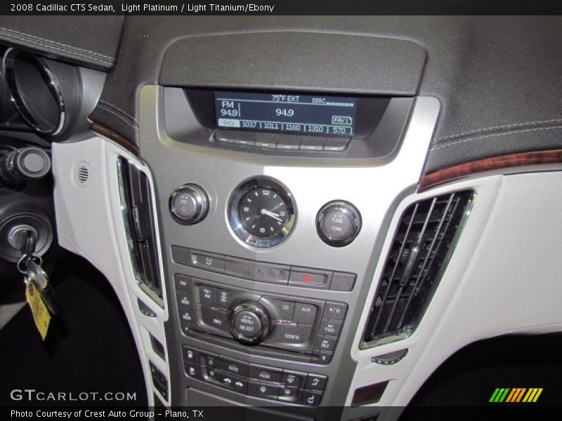 Controls of 2008 CTS Sedan
