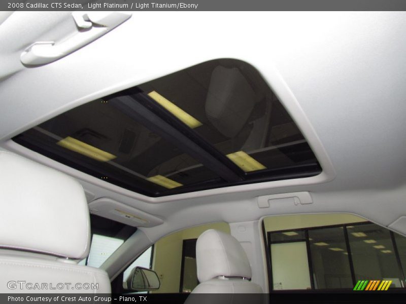Light Platinum / Light Titanium/Ebony 2008 Cadillac CTS Sedan