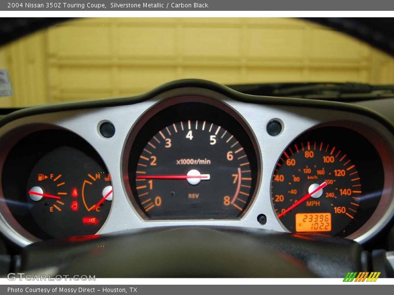 Silverstone Metallic / Carbon Black 2004 Nissan 350Z Touring Coupe