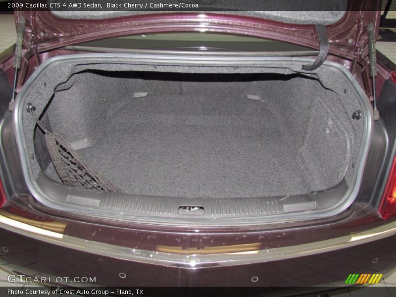 Black Cherry / Cashmere/Cocoa 2009 Cadillac CTS 4 AWD Sedan