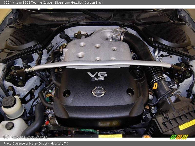Silverstone Metallic / Carbon Black 2004 Nissan 350Z Touring Coupe