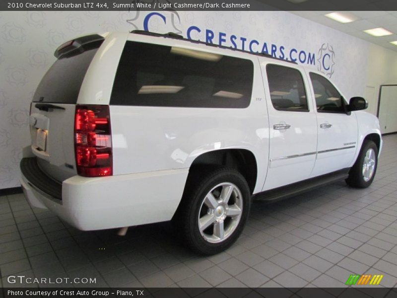 Summit White / Light Cashmere/Dark Cashmere 2010 Chevrolet Suburban LTZ 4x4