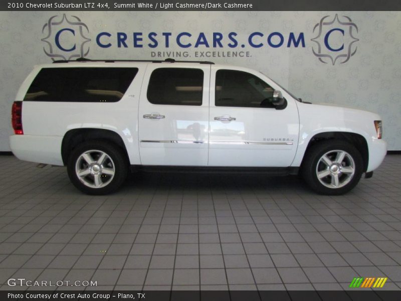 Summit White / Light Cashmere/Dark Cashmere 2010 Chevrolet Suburban LTZ 4x4