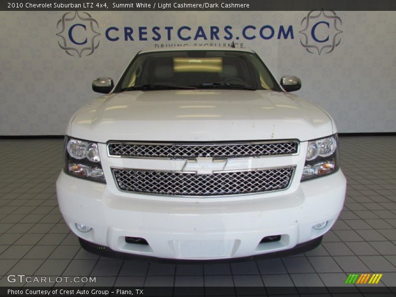 Summit White / Light Cashmere/Dark Cashmere 2010 Chevrolet Suburban LTZ 4x4