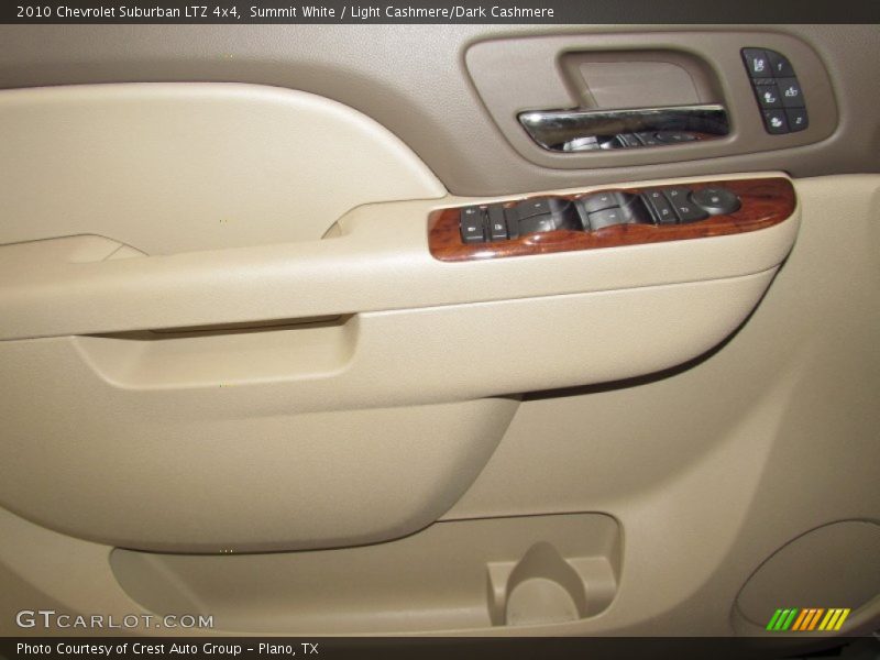 Summit White / Light Cashmere/Dark Cashmere 2010 Chevrolet Suburban LTZ 4x4