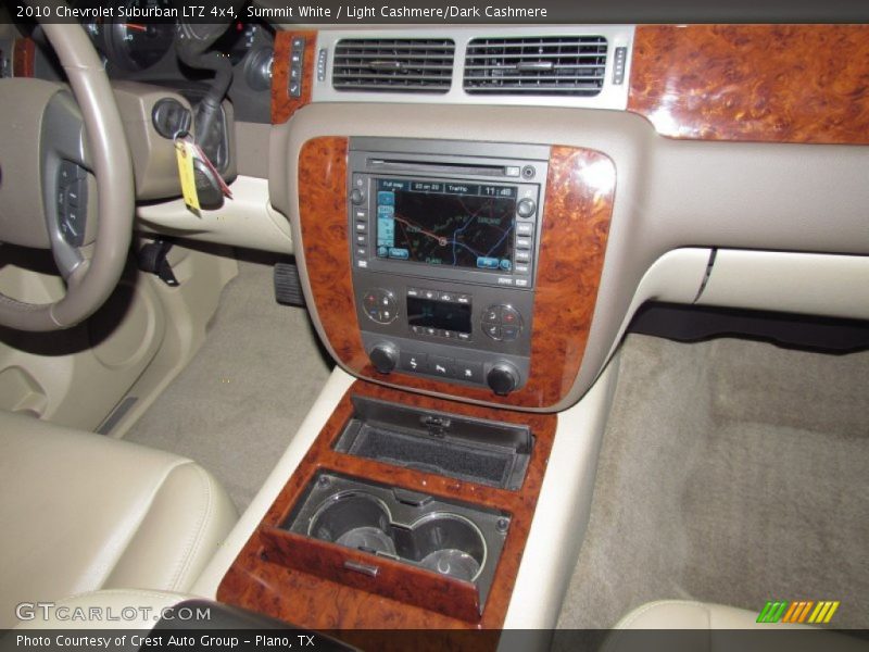 Summit White / Light Cashmere/Dark Cashmere 2010 Chevrolet Suburban LTZ 4x4