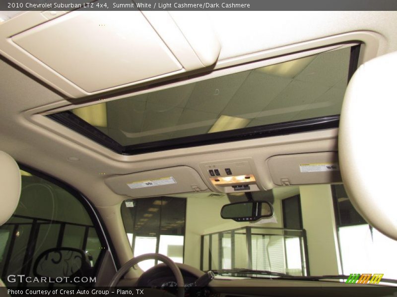 Summit White / Light Cashmere/Dark Cashmere 2010 Chevrolet Suburban LTZ 4x4