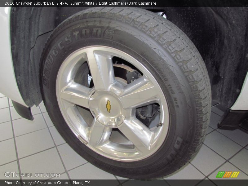 Summit White / Light Cashmere/Dark Cashmere 2010 Chevrolet Suburban LTZ 4x4