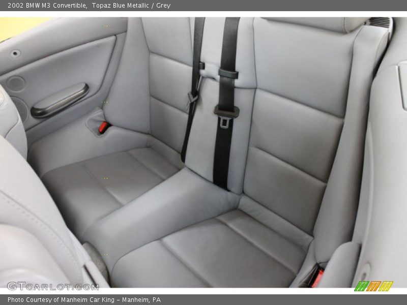  2002 M3 Convertible Grey Interior