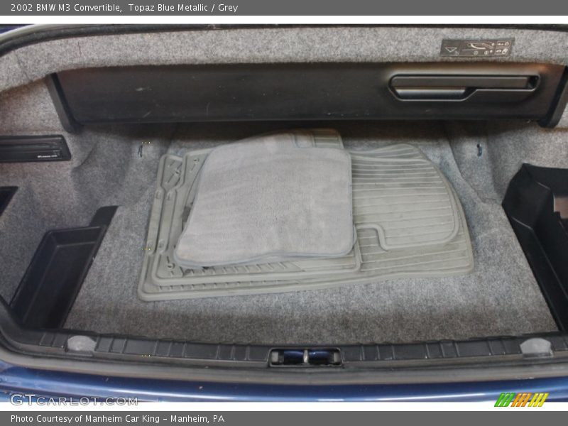  2002 M3 Convertible Trunk