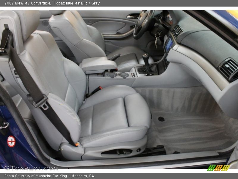  2002 M3 Convertible Grey Interior