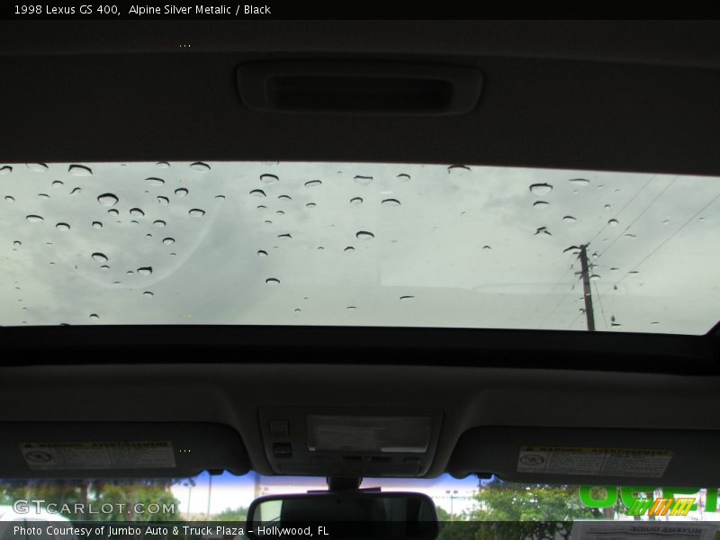 Alpine Silver Metalic / Black 1998 Lexus GS 400