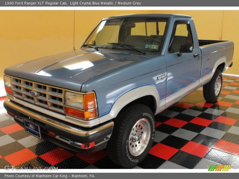 Front 3/4 View of 1990 Ranger XLT Regular Cab